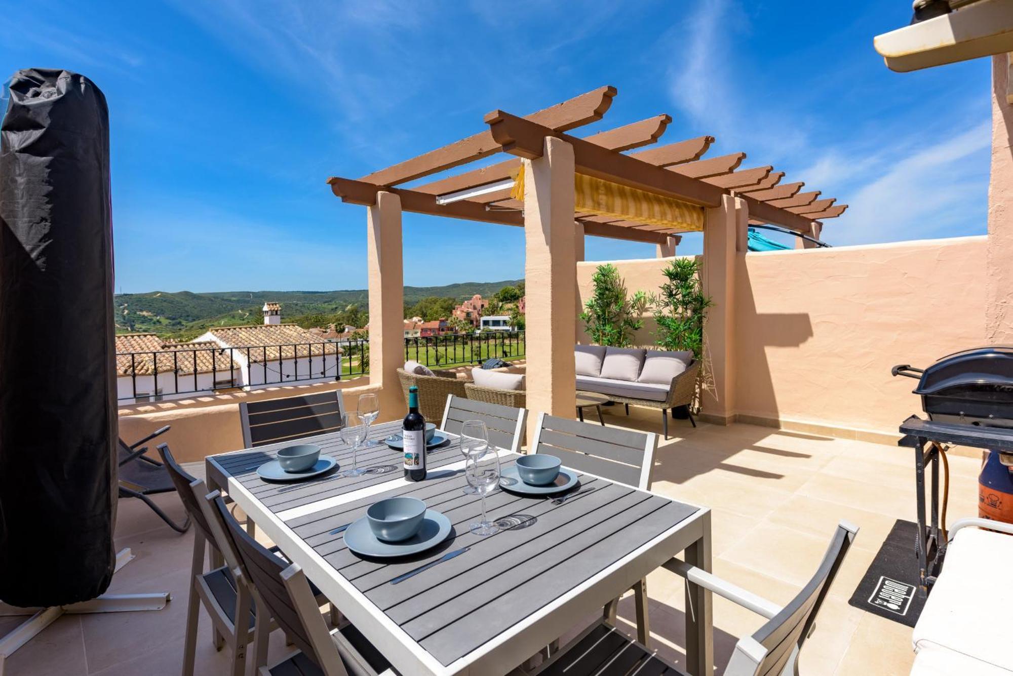 2247-Duplex 3 Bedrooms With 2 Terraces Manilva Esterno foto