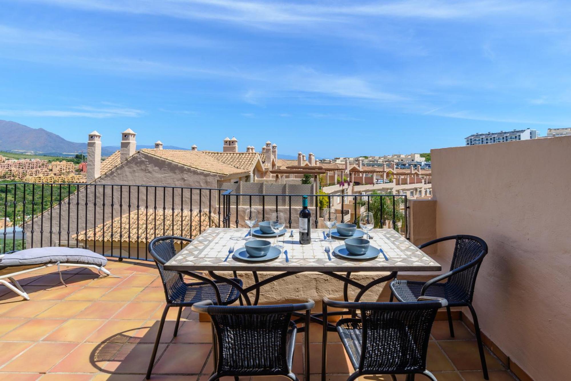2247-Duplex 3 Bedrooms With 2 Terraces Manilva Esterno foto