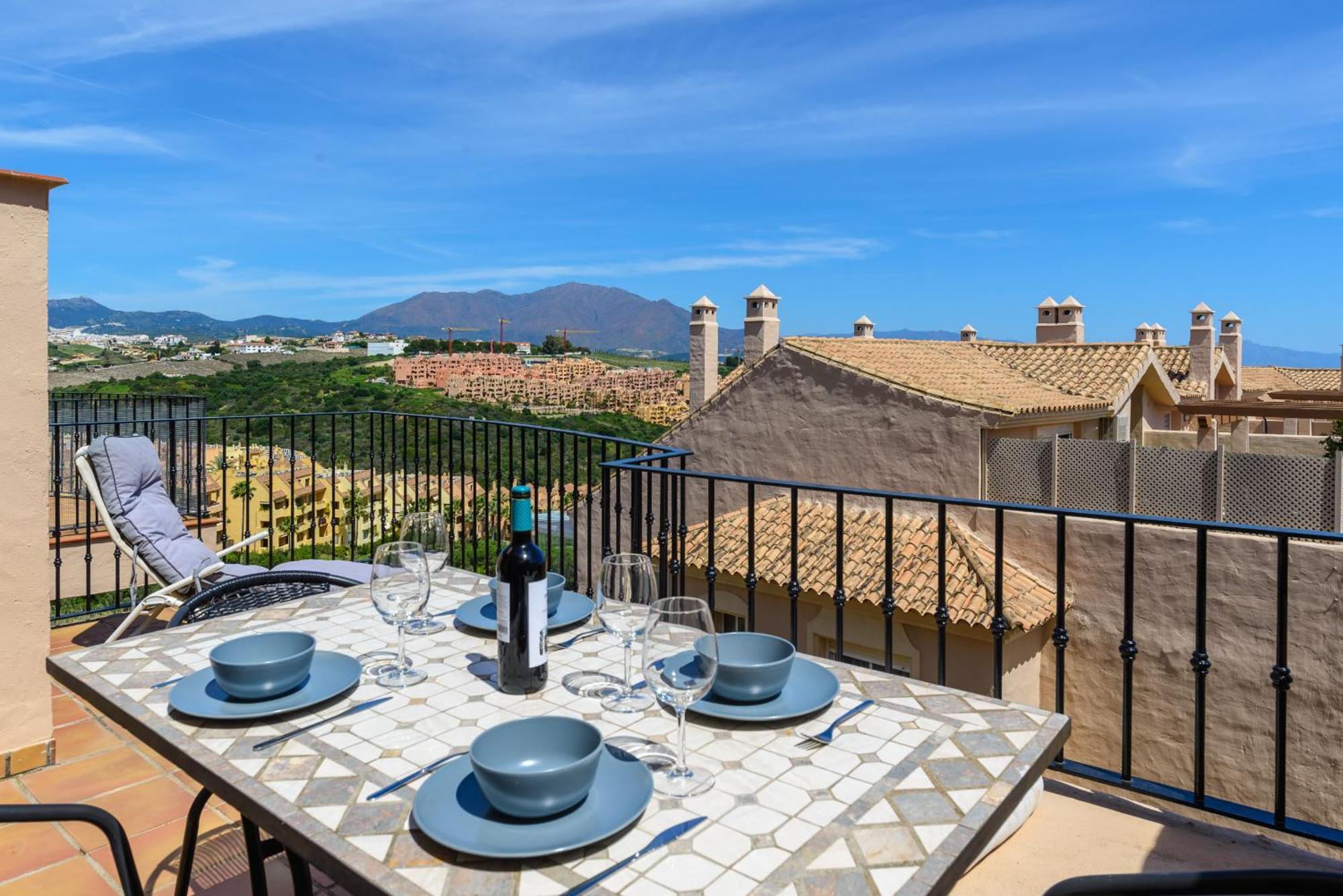 2247-Duplex 3 Bedrooms With 2 Terraces Manilva Esterno foto